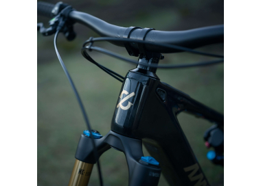Steuerrohr vom ebike mit amflow Logo