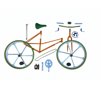 Selbstbau Satz Fixie/Single-Speed - Trapez