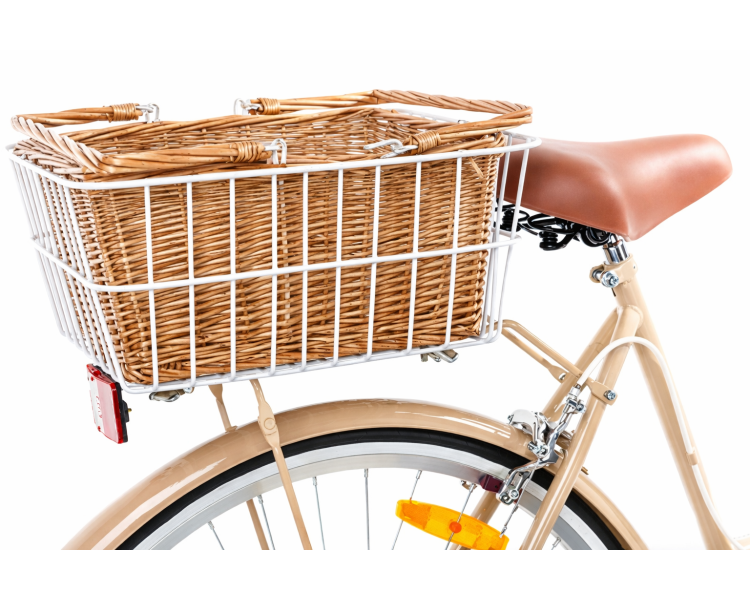 Gangurru Rear Basket Set White (Square)