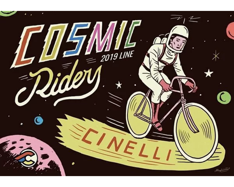 Cinelli & Sergio Mora Cosmic Rider T-Shirt