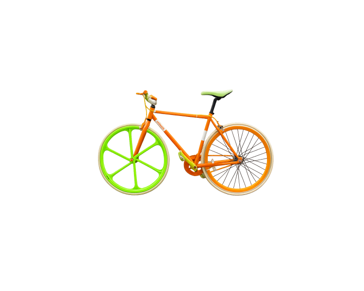 Csepel Fixie Orange Especial