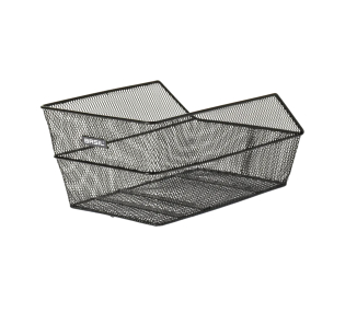 Basil Cento Rear Bike Basket – Black | Loris Velos